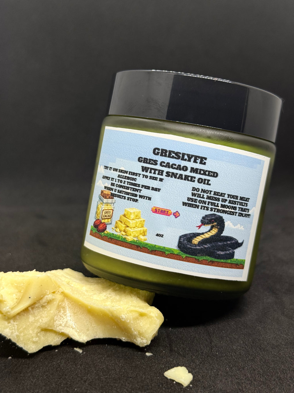 Grès Cacao snake oil mixed 4oz